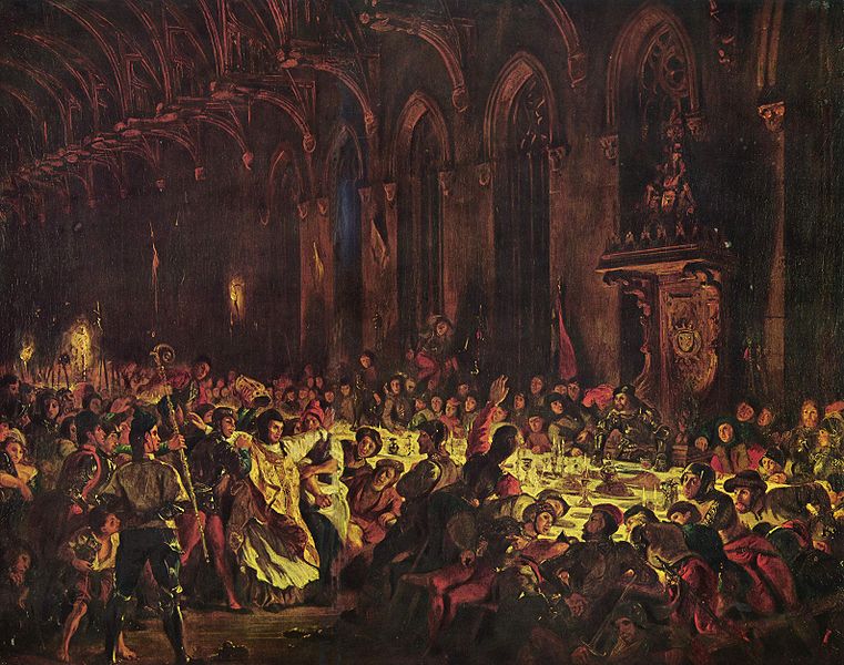 Eugene Delacroix Ermordung des Bischofs von Luttich